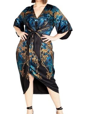 City Chic Women's Plus Size Priscilla Dress Size 16 *flaws